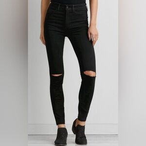 American Eagle, curvy super high-rise leggings Size 6 NWOT